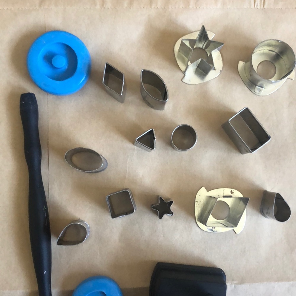 Polymer clay tools and molds